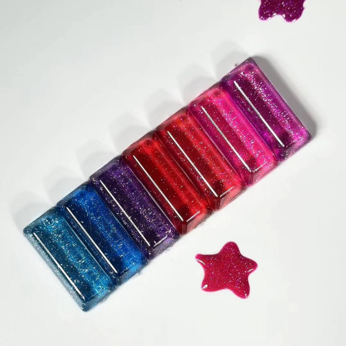 Reflective Summer Gel Polish G-Code — світловідбиваючий гель-лак з мерехтливим ефектом #3